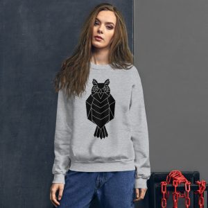 Jersey Buho Polygon Grey