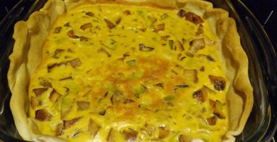 Quiche de Niscalos
